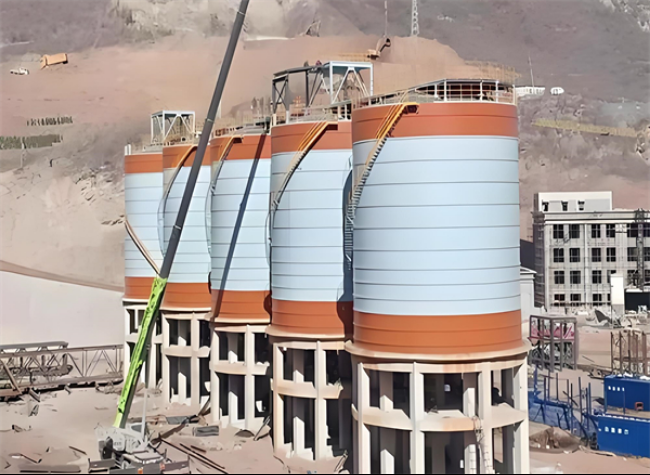 临清高架钢板仓